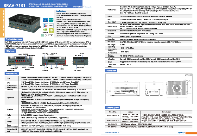 datasheet brav 7131