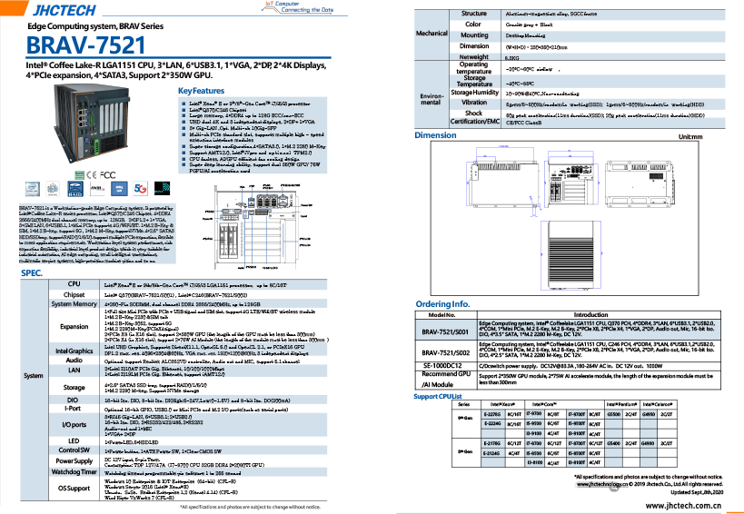 datasheet brav 7521