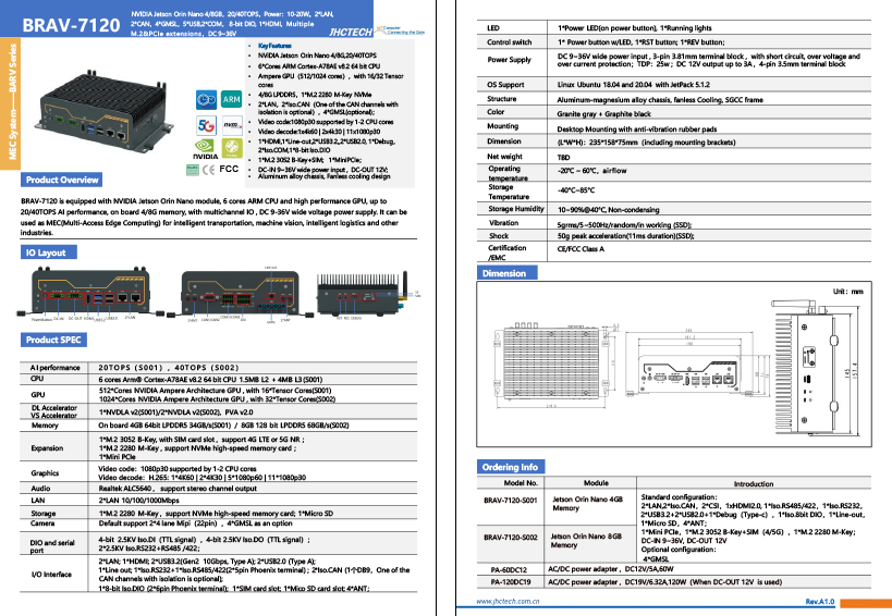 datasheet brav7120