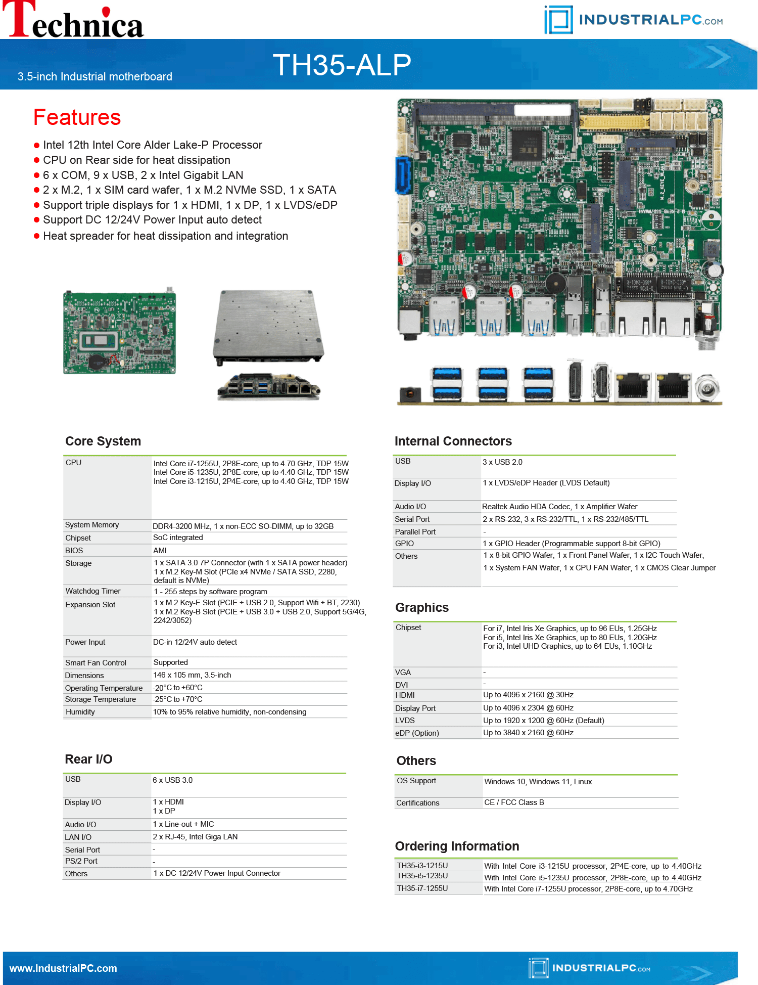 th35 alp datasheet