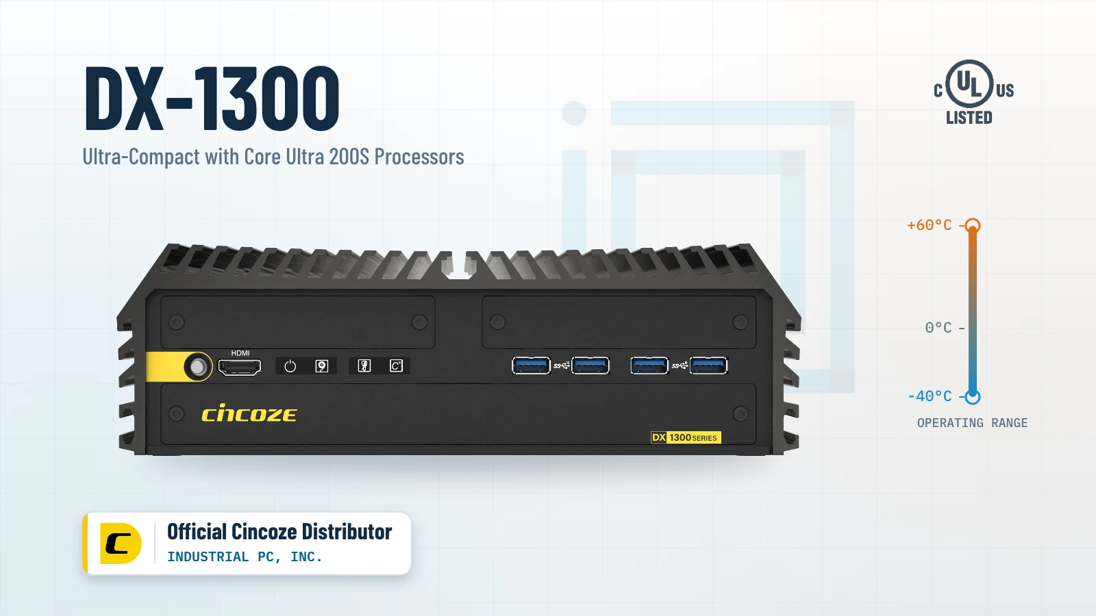 Cincoze DX-1300