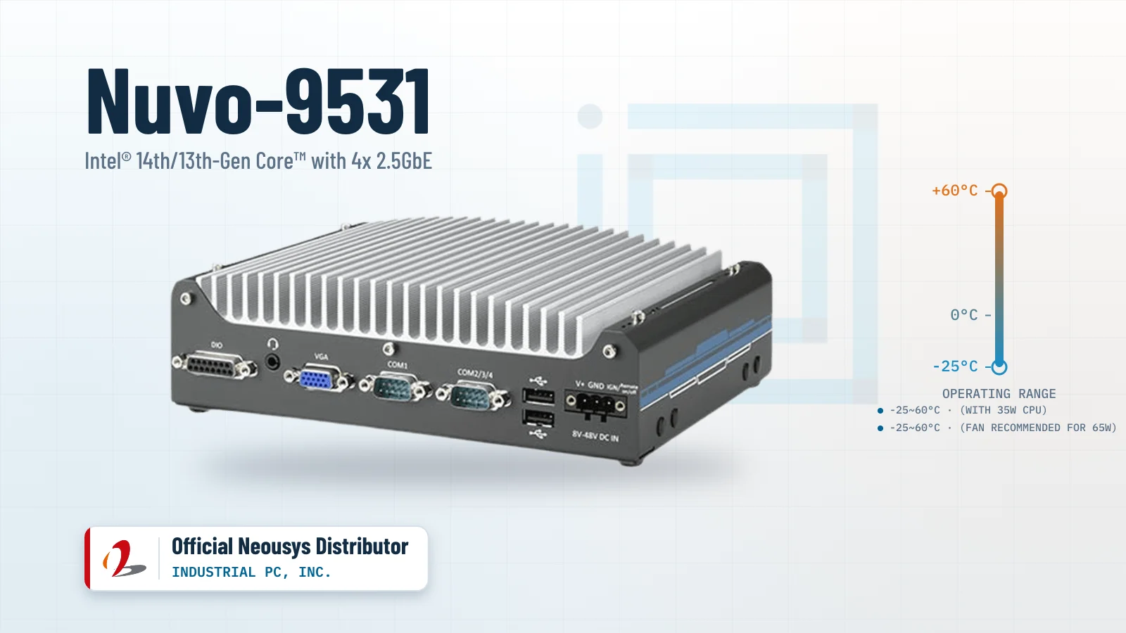 Nuvo-9531 Industrial Fanless PC
