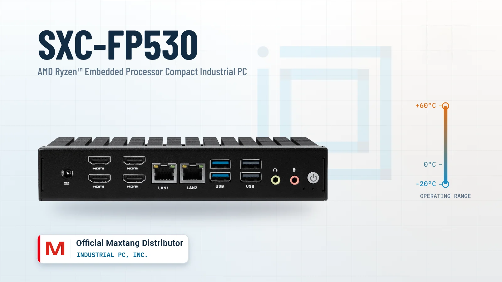 SXC-FP530 Industrial Fanless PC